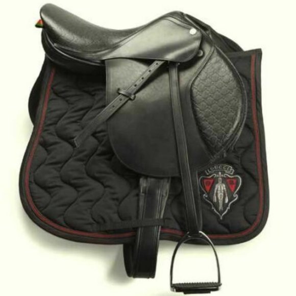 SOLD Gucci Equestrian Horse Saddle Pad. - Picture 1 of 5